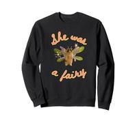 She Was A Fairy Meme, Funny Cat Meme Gift Felpa