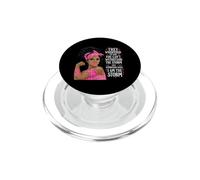 She Whispered Back I Am The Storm Cancro al seno Donne nere PopSockets PopGrip per MagSafe