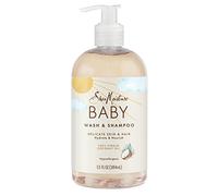 Shea Moisture 100% Vergine Olio di Cocco Bambino Lavaggio E Shampoo13oz