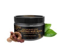Shea Moisture Africano Nero Sapone Purificante Fango Maschera Con Tea Tree Oil