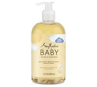 Shea Moisture, Bambino Lavare E Shampoo, Crudo Karité, Camomilla & Argan Olio ,