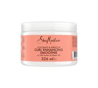 Shea Moisture Coconut & Hibiscus 326 g - Crema Senza Risciacquo per Capelli Ricci