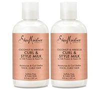 Shea Moisture Coconut & Hibiscus Curl & Style Milk 8 Fl Oz (2er-Pack)