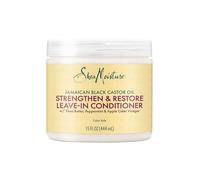 Shea Moisture, Balsamo senza risciacquo con olio di ricino nero giamaicano, ripara e nutre, 453 g