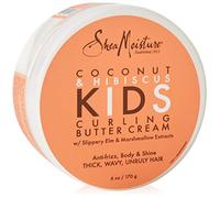 Shea Moisture Kids Coconut & Hibiscus Curling Crema 170 g | Per i ricci dei bambini: definisce, ammorbidisce e idrata i capelli con olio di cocco, ibisco e burro di karité.