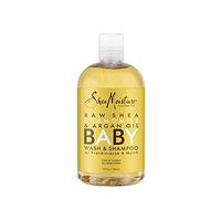 (12) - SheaMoisture Baby Wash & Shampoo for All Skin Types Raw Shea, Chamomile & Argan Oil Baby Wash and Shampoo with Frankincense & Myrrh to Help Cleanse 384ml