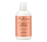 Shea Moisture, Latte nutriente e disciplinante per capelli ricci, profumo: Cocco e Ibisco, 237 ml
