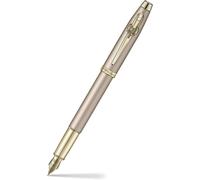 Sheaffer 100 Emily IN Parigi Edizione Stilo Penna Sottile Pennini Champagne Oro