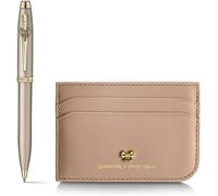 Sheaffer 100 Emily IN Parigi Penna a Sfera + Porta Schede Set Regalo - Champagne