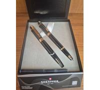 SHEAFFER 300 E9325 NERO LUCIDO GT SFERA + PENNA PENNA F-Nuovo