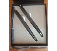 SHEAFFER 300 E9343 PUNTA A SFERA LACCATA NERA OPACA + PENNA STILOGRAFICA F-New