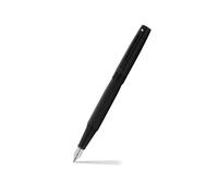 Sheaffer 300 penne stilografiche con pennino medio nero opaco + 2 cartucce d'inchiostro + convertitore a pistone + confezione regalo di lusso