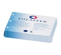 Sheaffer - Cartuccia per penna stilografica, inchiostro nero Reca in custodia di 6
