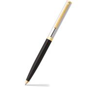 Sheaffer Sagaris Cromo Tappo / Tonalità Oro Bordo a Sfera Penna - Nero Barile