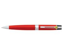 Sheaffer Ferrari 300 - Penna a sfera Rosso Corsa, pennino misura media, decorazioni nere