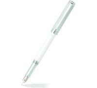 Sheaffer Intensità Incisione Spirale Tappo / Cromo Targa Bordo Stilografica