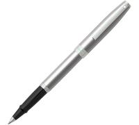 Sheaffer Sagaris Rollerball Pen Brushed Chrome 9477-1 Nera Inchiostro