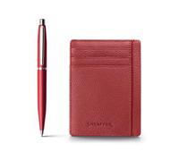 Sheaffer Set regalo VFM 9403 Excessive Red Penna a sfera con porta carte di credito Scarlet Blaze | Set regalo premium