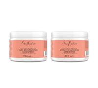 SheaMoisture Curl Enhancing Smoothie per capelli spessi e ricci Cocco e ibisco crema modellante leave-in senza siliconi e solfati 2 x 326 ml