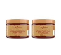 SheaMoisture Intensive Hydration Hair Masque maschera per capelli secchi e danneggiati Miele di manuka e olio di mafura senza siliconi e solfati 2 x 355 ml