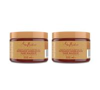 SheaMoisture Intensive Hydration Hair Masque maschera per capelli secchi e danneggiati Miele di manuka e olio di mafura senza siliconi e solfati 2 x 355 ml