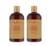 SheaMoisture Intensive Hydration Shampoo per capelli secchi e danneggiati Miele di manuka e olio di mafura senza siliconi e solfati 2 x 384 ml