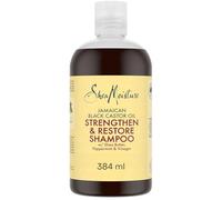 SheaMoisture Olio di ricino nero giamaicano Strengthen & Restore Shampoo, massima idratazione per capelli naturali, trattati chimicamente o modellati con il calore 384 ml