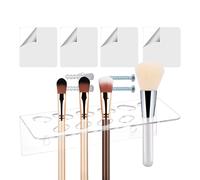 Shear Holder Organizer - 19x8.8x5.5cm Acrylic Wall Mount Transparent Storage Rack 11 Hole Scissor Stand Precision Sorting Tool | Barber Shop Salon Classroom Kitchen Bedroom Grooming Supply