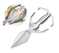 Shears da cucina - Scissori da cucina per tutti gli scopi | Forbici vegetali | Forbice pesante | UTILITÀ DI CULITÀ DURANTE CULINE CUFFICIMENTO MODO COMFOTTO CHEARS PER VERSE PIETRO PIETRO PESCE