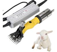 Shears Di Pecore, Clipper Di Pecore Elettrici Professionisti Da 750w, Tagliatori Di Toelettatura Per Animali Per Capre Alpacas Di Pecore E Altro Ancora, A 6 Velocità Di Taglio Di Capelli Yellow