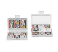 SHEAWA 24-in-1 Game Card Case for Nintendo Switch2 - Storage Box for Switch2 Game Card (White)