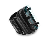 SHEAWA Leg Strap + Arm Strap for Switch 2, Adjustable Sports Strap Fitness Ring Strap, Breathable ABS+Leather Gaming Accessories for Joycon Controller