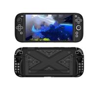 SHEAWA TPU Protective Case Set with Detachable Handles, Compatible with Nintendo Switch2 Console (Black)