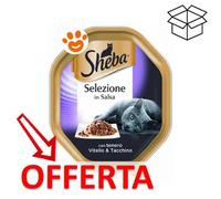 SHEBA SELEZIONE IN SALSA VITELLO & TACCHINO 85 GR.