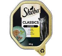 Sheba Ciotola Classics con Manzo e Pollo 85gx22