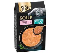 Sheba Classic Soup buste 80 x 40 g Umido per gatto - con Salmone