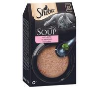 Sheba Classic Soup buste 80 x 40 g Umido per gatto - con Salmone