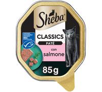 SHEBA Classics Cat Vaschetta Multipack 22x85G SALMONE
