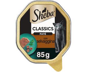 Sheba Classics Cat Vaschetta Multipack 22x85G SELVAGGINA