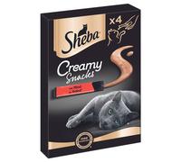 Sheba Creamy Snacks - 4 x 12 g Manzo