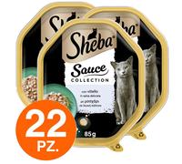 Sheba Creazioni Speciali in Salsa Cibo per Gatti con vitello - 22 Vaschette 85g