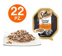 Sheba Creazioni Speciali in Salsa Tacchino e Verdure Cibo Umido per Gatti 85g