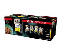 Sheba Delicacy bustine - selezione con pollame 40 x 85 g