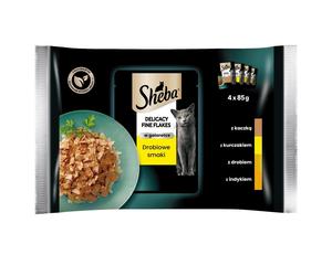 Sheba Delicacy In Jelly sapori di pollame 4x85g