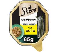 Sheba Delicatezze in Gelatina - Trancetti con Pollo da 22x85gr MULTIPACK