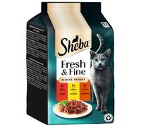 Sheba Délices du Jour 6 x 50 g - Manzo, Pollo, Agnello in salsa