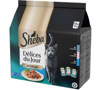 Sheba Délices Du Jour Cat Busta Multipack 15x50G MIX PESCE
