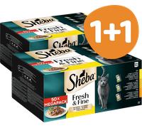 Sheba Délices du Jour - Pollame 50x50 g - 5.000 g, data di scadenza 31/08/2026