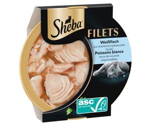 Sheba Filets 16 x 60 g - Pollo con Gamberetti