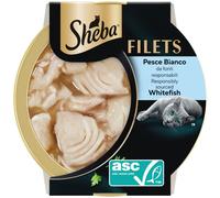 Sheba Filets Cat Vaschetta Multipack 32x60G PESCE BIANCO